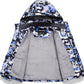 Pursky Boy's Waterproof Ski Jacket Kids Winter Snow Coats Fleece Raincoats Parka
