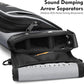 SUNYA X510 Field & Competition Hip Arrow Quiver | 3-Slot Noise-Free Archery Quiver with Sturdy Storage System (42x18cm)