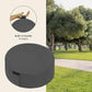 Retrospec Sedona Zafu Meditation Cushion Filled w/Buckwheat Hulls - Yoga Pillow for Meditation Practices - Machine Washable 100% Cotton Cover & Durable Carry Handle, Round