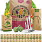 Organo Republic 40 Vegetable Seeds Variety Pack - 26000 Non GMO Heirloom Seeds for Planting Vegetables & Fruits in Bulk Individual Seed Packets, Home Garden Seeds for Hydroponic, Indoor & Outdoors