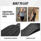 DMoose Fitness Foot & Calf Stretcher with Adjustable Padded Stretching Strap for Plantar Fasciitis, Hamstring, Heel Spurs and Achilles Tendonitis Relief - Yoga Leg Stretch Strap for Flexibility