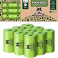 Pogi's Compostable Poop Bags – Leak-Proof, Extra-Large, Made with Plants – 9 Rolls (135 Bags)