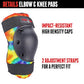 Triple Eight Saver Series 3-Pack Pad Set– Ideal for Skateboarding, In-line Skating, Roller Skating, and Biking