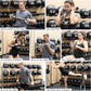 Valor Fitness BD-62 Wall Mounted Cable Machine with Adjustable Dual Pulley System Functional Home Gym Workout Equipment
