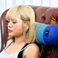 Leewadee Small Yoga Bolster – Shape-Retaining Cervical Neck Roll, Tube Pillow for Comfortable Reading, Kapok Filling, 22 x 6 x 6 inches