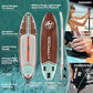 11'6"x35" Inflatable Paddle Board, 450lbs Extra Wide Stand Up Paddleboard for Adults with Premium SUP Accessories Kit & Backpack, Blow Up Kayak Non-Slip Stable Deck Boat for Yoga Fishing Surf