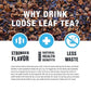 Tiesta Tea Pomegranatopia – Premium Loose Leaf Mixed-Berry Pomegranate White Tea | Low-Caffeine Blend | Hot & Iced | 8oz Resealable Pouch | Brews Up to 200 Cups