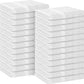 Avalon Salon Towel - White Hand Towels Bulk Pack of 24-100% Cotton Absorbent Spa, Facial & Gym Towels for Working Out - 16x27 Inches (Not Bleach Proof)