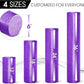 Yes4All High-Density EPP Round Back Roller Foam, Exercise Foam Roller for Yoga, Pilates & Stretching - 12, 18, 24, 36 inch