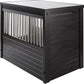 New Age Pet ECOFLEX Dog Crate End Table - Furniture-Style Pet Crate for Crate Trained Dogs - Stainless Steel Tubing & a Latched Closure - 10 Year Manufacturer's Warranty.