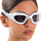 AqtivAqua Swimming Goggles, DX Wide View Swim Goggles for Adult Men Women, Anti Fog No Leaking