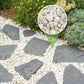 Mr. Fireglass 10lb White River Rocks, 3/8 inch Natural Decorative Polished Pebbles Aquarium Gravel Stones for Landscaping, Indoor Plants, Vase, Succulent, Fish Tank