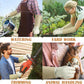 HANDLANDY Pruning Gloves Long for Men & Women, Pigskin Leather Rose Gardening Gloves- Breathable & Durability Gauntlet Glove Medium