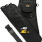 SUNYA Archery Hip Quiver for Arrows. Includes 3 Tubes Arrow Holder, Accessories Pockets and Waist Belt. Fit for Compound and Recurve Bow Practice.