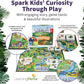 Wildcraft! an Herbal Adventure Cooperative Board Game - Learn 25 Herbs with No Reading Required - Educational Game for Kids 4+ & Families - Includes 3 Printable PDFs, Coloring Book & Plant Guide