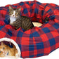 Plaid Tunnel Bed