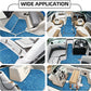 FOCEAN Boat Flooring EVA Foam Boat Decking Faux Teak Marine Flooring Boat Mat Boat Carpet Sheet for Motorboat RV Yacht Kayak Surfboard, 94.5"x 47.2"/35.4"/23.6"/15.7"
