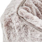 FUZI Luxury Aesthetic Dog Bed with Extra Cover for Small Dogs, Washable Pet Couch, Pet Bed with Sides, Non-Slip Bottom, Soft & Durable Calming Dog Bed, Faux Rabbit Fur, Small 25.1x16.75x9.5 Soft White