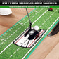 CHAMPKEY Dual-Hole Golf Putting Green Indoor with 3 Golf Putting Gates - Improves Putting Accuracy and Skill Levels Golf Putting Mat - Ideal for Indoor and Outdoor Training