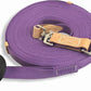 Southwestern Equine 35' Flat Cotton Web Lunge Line with Bolt Snap & Rubber Stop (35', Lavender)