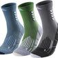 Compression Crew Running Socks: Athletic Socks for Men Women with Cushion,3 Pairs Work Hiking Basketball Sport Socks
