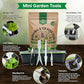 Organo Republic 30 Medicinal & Tea Herb Seeds Variety Pack 15,560+ Non-GMO Heirloom Garden Seeds for Indoor & Outdoors, Including Anise, Bergamot, Borage, Cilantro, Chamomile, Dandelion Seeds