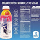 A-Game Zero Sugar Sports Drink, Strawberry Lemonade Zero, Sugar Free Hydration Sports Beverage, 8 Vitamins Plus Electrolytes, Natural Flavors, Gluten Free & Keto Friendly, 16.9 Fl Oz (Pack of 12)