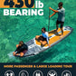 MOUSA 10‘8/11'×35" Extra Wide Inflatable Stand Up Paddle Board, Stable Paddleboard SUP for 2 People/Family, Anti-Slip Full EVA Deck, 3 Handles, 100L Backpack, All-Round Sup Board, Big Fin