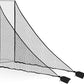 1/2PCS Golf Shank Net Attachment for Golf Hitting Nets with Sandbag, 7 * 7FT/7 * 10FT Golf Barrier Side Net,Golf Practice Hitting Net Barrier Net for Golf, Baseball, Hockey, Soccer (Black/Red