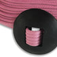 Southwestern Equine Lunge Line for Horses Cotton Horse Lunge Line with Bolt Snap & Rubber Stop (Pink, 24')