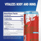Red Bull Red Edition Sugar Free Energy Drink, Watermelon, with 80mg Caffeine plus Taurine & B Vitamins, 8.4 Fl Oz, Pack of 4 Cans