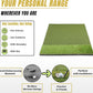 6x4ft Extra Large & 5x4ft Extra Thick Premium Golf Mat | Golf Mats Practice Indoor, Outdoor, or with Simulator/Net | Durable Golf Hitting Mat with Tees