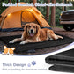 Kritter Planet Waterproof Foldable Dog Bed Pad for Camping & Travel, Portable Roll-Up Dog Bed Car Seat Pet Cushion Mat with Handles for Small & Medium Dogs, Indoor & Outdoor Use