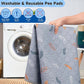 Sunheir 2 Pack Washable Guinea Pig Pee Pads, 24" x 48" Waterproof Reusable Guinea Pig Cage Liners, Absorbent Bedding Training Mat for Small Animal Guinea Pigs Rabbit Bunny Hamster - Light Grey