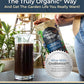 Organic Plant Magic - Truly Organic™ Fast-Acting Soluble Plant Food: All-Purpose Fertilizer Concentrate for All Flower Vegetable Herb Fruit Tree Shrub Container Garden & House Plants [Two 1 lb Bags]