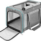 Pet Carrier for Large Cats 20 lbs+ / Soft Sided Small Dog Travel Carriers Top Load/Collapsible Carrier Bag for Big Cat / 2 Kittens Sturdy Transport Carriers Long Trips/Medium Cats 15 pounds