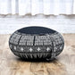 Leewadee Meditation Cushion Set – 1 Round Zafu Meditation Pillow and 1 Square Roll-Up Zabuton Meditation Mat, Pillows Bundle Filled with Kapok
