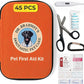 Dr Brahmsy’s Pet First Aid Kit – Emergency Kit for Dogs, Perfect for Travel, Camping & Hiking Essentials