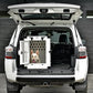Heavy Duty Fully Collapsible Powder-Coated Aluminum Dog Crate - Medium (White)