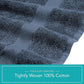 Pleasant Home Bath Towels Set of 6 (24” x 50”) 100% Cotton, 515 GSM | Lightweight, Soft & Absorbent Luxury Towels for Bathroom | for Gym, Pool & Spa | 6 Pack, Navy