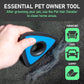 Maxpower Planet Pet Grooming Rake and Mini Pet Hair Remover Tool, Undercoat Rake for Dogs & Hair Remover for Car Carpet, Cat Fur Removal and Double-Sided Deshedding Dematting Tool for Dogs and Cats