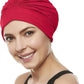 BEEMO Swim Caps for Women Swimming Turban Polyester Latex Lined Pleated for Ladies