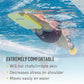 FINIS Foam Kickboard for Swim Training - Builds Leg Strength - Soft EVA Foam - Comfortable Grip - Yellow