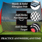 Golf Practice Hitting Nets for Backyard Driving Indoor Use Heavy Duty Practice Golf Driving Pitching Nets for Backyard