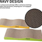 Cat Scratching Board, Corrugate Cat Scratcher for Indoor Cats with Catnip, Cat Scratch Pad with Scratch Textures Design, Cardboard Cat Scratcher with Double-Sided Usability