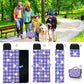 Extra Large Picnic Blanket Waterproof,80"x 80"Foldable Machine Washable Beach Blanket,Outdoor Blanket for 6-8 Adults,Suitable for Indoor Crawling,Park Beach,Camping,Hiking,Family Travel(Purple)