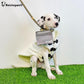 Dog Treat Pouch, Pocket Sized Pet Training Pouch, Hand Free Bronze Dog Walking Bag with Carabiner, Self-Closing Pet Feed Snack Reward, for Puppy Travel or Outdoor Use, NanoPTC
