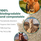 All Walks 150 Liter(30 lbs) Hemp Bedding for Chicken Coops, Hampters, Ducks, and Turkeys - 100% Natural, Superior Odor Control, Biodegradable Pet Bedding, Dust-Free - Made in USA