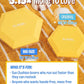 Pang Pang Big Sun Cushion Plus - Broad Spectrum SPF50+ PA++++ Korean Sunscreen Cushion for Face & Body - Hypoallergenic & Lightweight Sun Cream, No White Cast (0.88 oz)