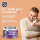 Chicken and Lamb Recipe in Broth, Shredded Wet Cat Food, Grain-Free Protein, Non-GMO, 12 Pack